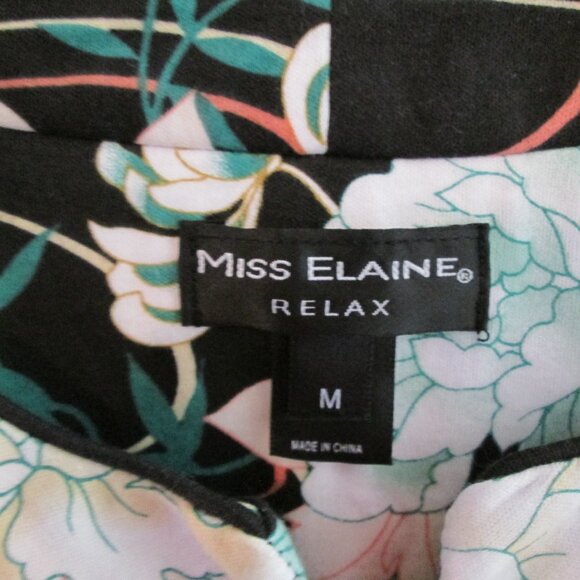 Miss Elaine Interlock Knit Robe, Long Sleeves and Pockets, Front Zipper, NWT M - Picture 13 of 13